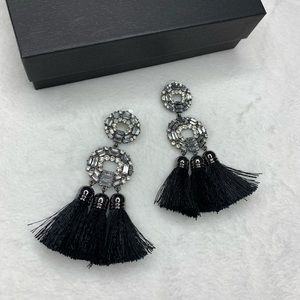 Black earrings